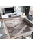 Kadife Dokulu, Lastikli, Sünger Apreli, Kaymaz Taban, Yıkanabilir Modern Desenlerde Halı Örtüsü - 6 M2 1