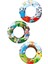 Bestway Resimli Simit 61 cm 5