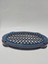 Mavi-Oval Neon LED Hoparlör Kapağı Çiftli 2
