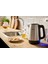 Daily Collection Çelik Kettle 2200 W 1.7 Lt, Işıklı Gösterge, Yaylı Kapak, Hızlı Kaynatma Fo 5