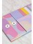 Manyetik Kapaklı Notluk Seti - Renkli Desen 5
