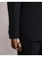 Italyan Stil Slim Fit Şal Yaka Taşlı Ceket Pantolon Damatlık Set Siyah T14548 5