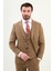 Düz Slim Fit Mono Yaka Klasik Yün Erkek Takım Elbise 1