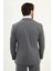 Düz Slim Fit Mono Yaka Klasik Yün Erkek Takım Elbise 5