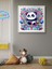 Renkli Panda LED Tablo – 60X60 cm | Sıva Üstü Montajlı, Tak-Çalıştır Sistem, Arapuarlı 1