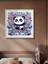 Renkli Panda LED Tablo – 60X60 cm | Sıva Üstü Montajlı, Tak-Çalıştır Sistem, Arapuarlı 2