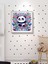 Renkli Panda LED Tablo – 60X60 cm | Sıva Üstü Montajlı, Tak-Çalıştır Sistem, Arapuarlı 4