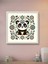 Dekoratif Panda LED Tablo – 60X60 cm | Sıva Üstü Montajlı, Tak-Çalıştır Sistem, Arapuarlı 5