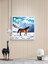 Doğadaki Atlar ve Balonlar LED Tablo – 60X60 cm | Sıva Üstü Montajlı, Tak-Çalıştır Sistem,yapay Zeka 5
