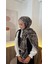 Etnik Desen Bambu Kraş Soft Şal 5