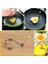 Metalik Kalp Şeklinde Metal Omlet Yumurta ve Krep Kalıpları 1