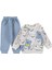 Ayı Baskılı Ikili Erkek Bebek Takım 1