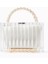 Yara Clutch Şeffaf Akrilik, Inci Saplı & Modern Zarif El Çantası 1