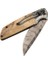 Kişiye Özel Isimli Columbia A-2150-C 21 cm Ahşap Kahve Çakı 4