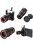 8X18 Zoom Teleskop Telefon Kamera Lensi Mini El Dürbünü 1