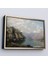 Çerçeveli Dekoratif Kanvas Tablo, Robert Schultze Komo Gölü Tablosu - Bellagio By Lake COMO-7018 3