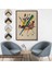 Çerçeveli Dekoratif Kanvas Tablo, Wassily Kandinsky - Küçük Dünyalar Tablosu - Small WORLDS-7495 7