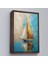 Çerçeveli Dekoratif Kanvas Tablo, Denizdeki Yelkenli TABLO-7541 2