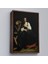 Çerçeveli Dekoratif Kanvas Tablo, Caravaggio - Iskenderiyeli Aziz Catherine TABLOSU-7386 1