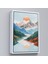 Çerçeveli Dekoratif Kanvas Tablo, Dağların Arasındaki Güneş Manzarası TABLO-7617 1