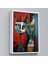 Çerçeveli Dekoratif Kanvas Tablo, Pablo Picasso Tarzı - Soyut Renkli Kedi TABLO-7370 4