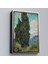 Çerçeveli Dekoratif Kanvas Tablo, Vincent Van Gogh - Selviler Tablosu - CYPRESSES-7475 1