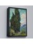 Çerçeveli Dekoratif Kanvas Tablo, Vincent Van Gogh - Selviler Tablosu - CYPRESSES-7475 3