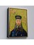 Çerçeveli Dekoratif Kanvas Tablo, Vincent Van Gogh - Postacı Joseph Roulin’in Portresi -POSTMAN-7381 2