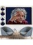 Çerçeveli Dekoratif Kanvas Tablo, Albert Einstein TABLOSU-7252 7