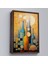 Çerçeveli Dekoratif Kanvas Tablo, Soyut Şarap Şişeler TABLOSU-7539 2