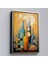 Çerçeveli Dekoratif Kanvas Tablo, Soyut Şarap Şişeler TABLOSU-7539 3