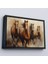 Çerçeveli Dekoratif Kanvas Tablo, Koşan Atlar TABLOSU-7244 1
