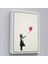 Çerçeveli Dekoratif Kanvas Tablo, Banksy - Balonlu Kız Tablo - Girl With BALLOON-7310 4