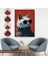 Çerçeveli Dekoratif Kanvas Tablo, Cool Kedi TABLO-7577 7