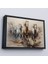 Çerçeveli Dekoratif Kanvas Tablo, Koşan Atlar TABLOSU-7261 3