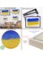 Çerçeveli Dekoratif Kanvas Tablo, Ukrayna BAYRAĞI-7268 5