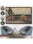Çerçeveli Dekoratif Kanvas Tablo, Hiroşige, Yushimadaki Tenjin Tapınağı TABLOSU-7028 7