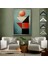 Çerçeveli Dekoratif Kanvas Tablo, Modern Desenli Soyut TABLO-7544 6