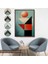 Çerçeveli Dekoratif Kanvas Tablo, Modern Desenli Soyut TABLO-7544 7