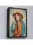 Çerçeveli Dekoratif Kanvas Tablo, Güzel Retro Kadın TABLOSU-8069 4