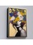 Çerçeveli Dekoratif Kanvas Tablo, Çiçek Başlı Soyut Kadın TABLOSU-7831 3