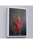 Çerçeveli Dekoratif Kanvas Tablo, Kırmızı Kıyafetli Bale Yapan Kadın TABLOSU-7951 4