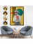 Çerçeveli Dekoratif Kanvas Tablo, Pop Art Soyut Kadın TABLOSU-7875 7