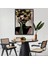 Çerçeveli Dekoratif Kanvas Tablo, Çiçek Başlı Soyut Kadın TABLOSU-7833 8