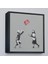 Çerçeveli Dekoratif Kanvas Tablo, Banksy No Ball Games TABLOSU-8352 1