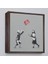 Çerçeveli Dekoratif Kanvas Tablo, Banksy No Ball Games TABLOSU-8352 2