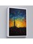 Çerçeveli Dekoratif Kanvas Tablo, Günbatımı Şehir Manzarası TABLOSU-7998 4