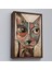 Çerçeveli Dekoratif Kanvas Tablo, Desenli Kedi TABLOSU-7901 1