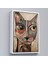 Çerçeveli Dekoratif Kanvas Tablo, Desenli Kedi TABLOSU-7901 4