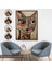 Çerçeveli Dekoratif Kanvas Tablo, Desenli Kedi TABLOSU-7901 7